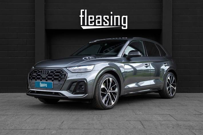 Grå Audi Q5 fra 2021