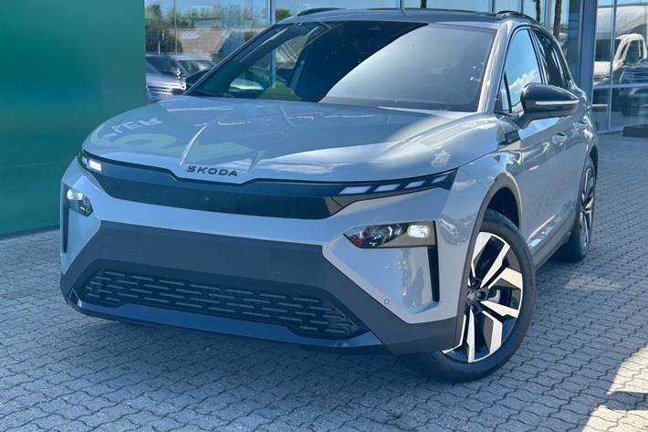 Grå Skoda Elroq fra 2026