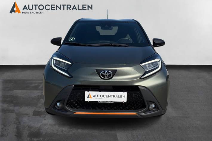 Grøn Toyota Aygo X fra 2022