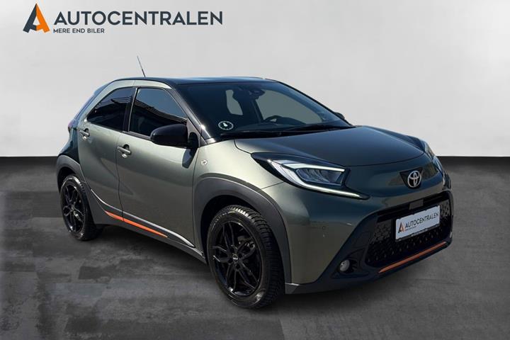 Grøn Toyota Aygo X fra 2022