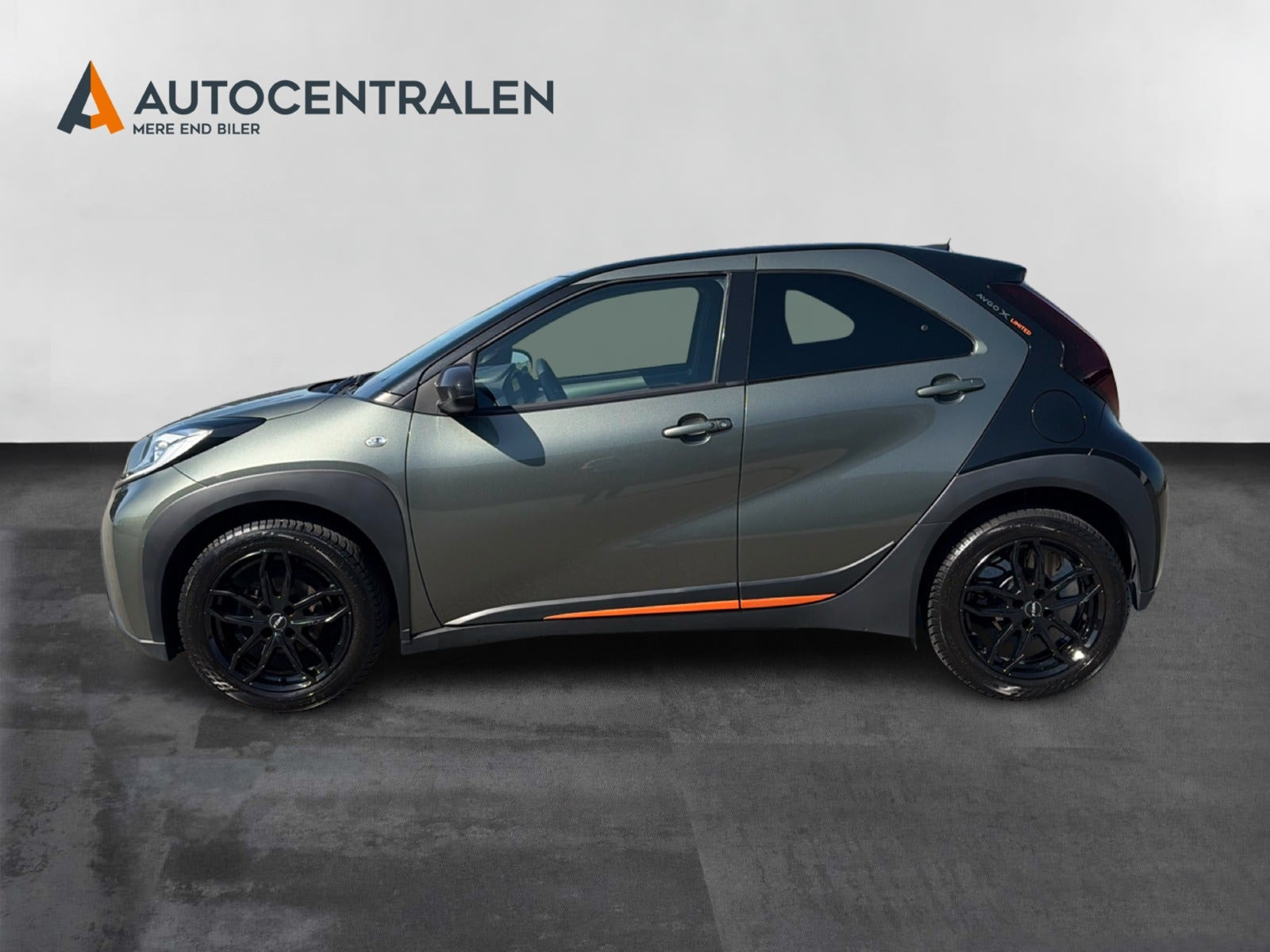 Grøn Toyota Aygo X fra 2022