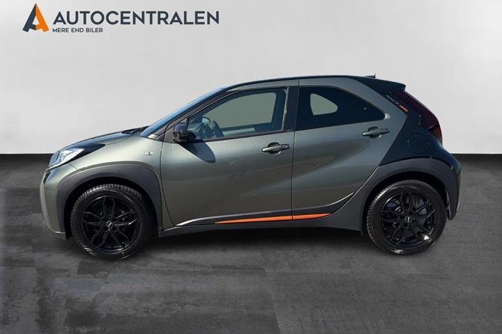 Grøn Toyota Aygo X fra 2022
