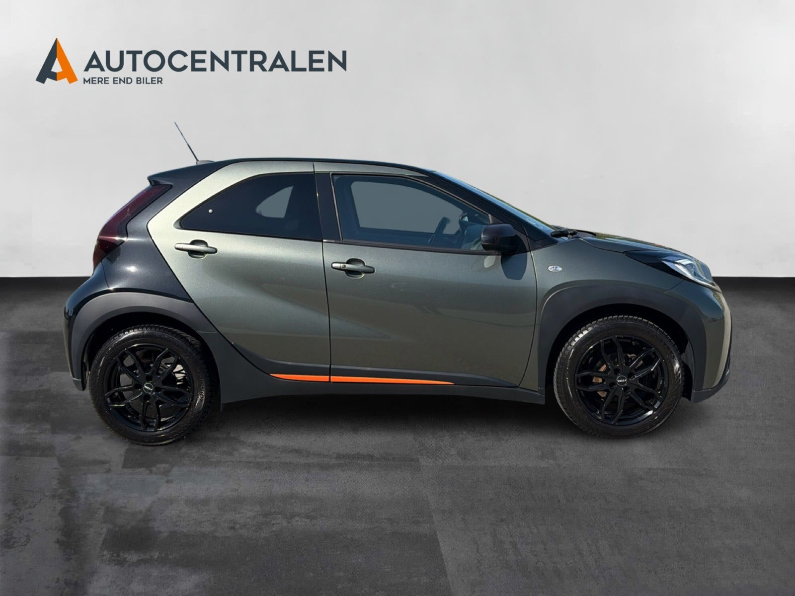 Grøn Toyota Aygo X fra 2022