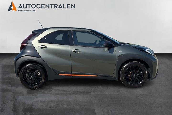 Grøn Toyota Aygo X fra 2022
