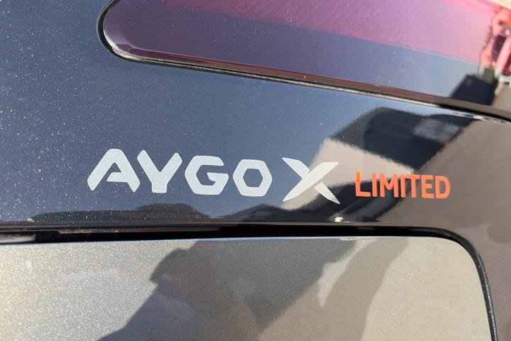 Grøn Toyota Aygo X fra 2022