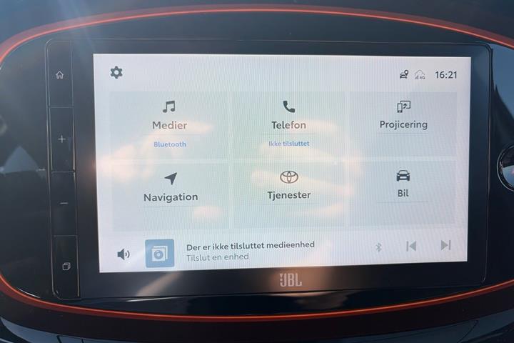 Grøn Toyota Aygo X fra 2022