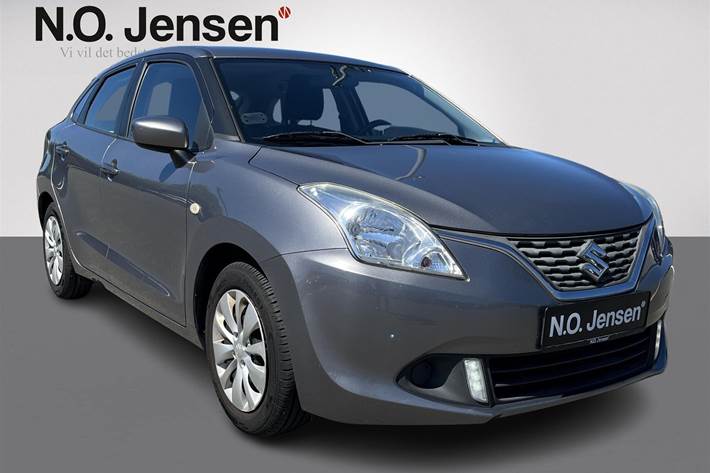 Grå Suzuki Baleno fra 2017