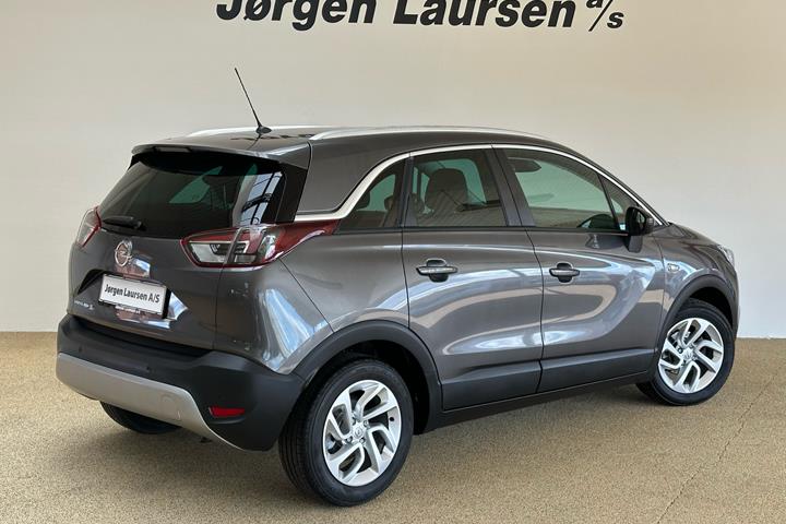 Grå Opel Crossland X fra 2020