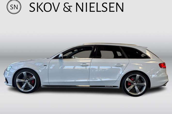Hvid Audi A4 fra 2015