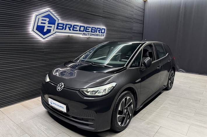 Grå VW ID.3 fra 2023