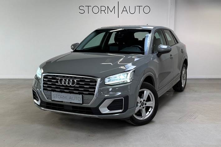 Grå Audi Q2 fra 2017