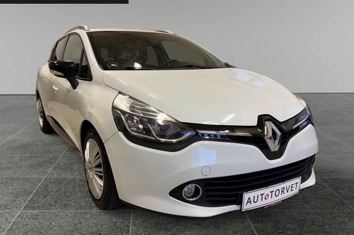 Hvid Renault Clio IV fra 2015