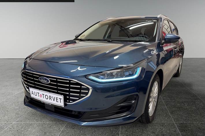Blå Ford Focus fra 2022