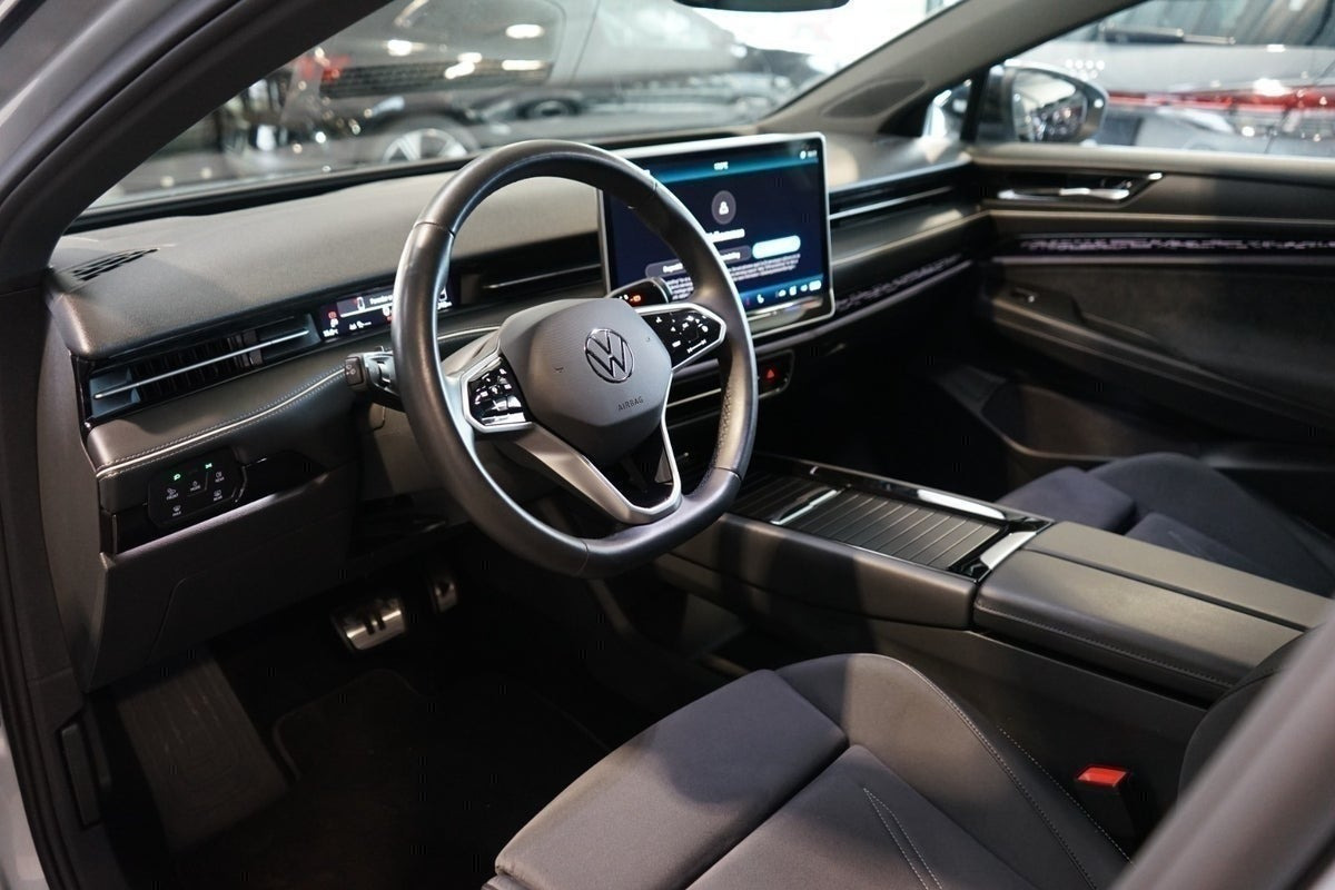 Blå VW ID.7 fra 2025