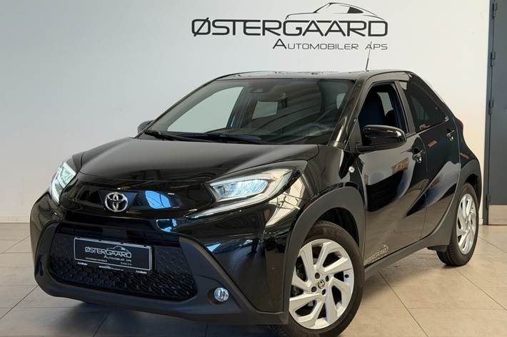Sort Toyota Aygo X fra 2025