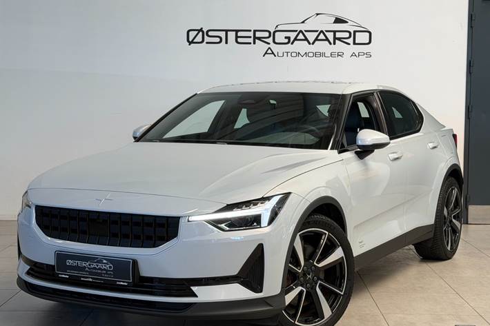Hvid Polestar 2 fra 2023
