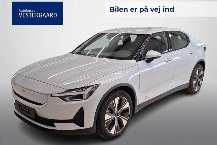 Hvid Polestar 2 fra 2024