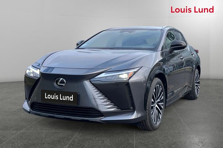 Grå Lexus RZ fra 2026 set udefra