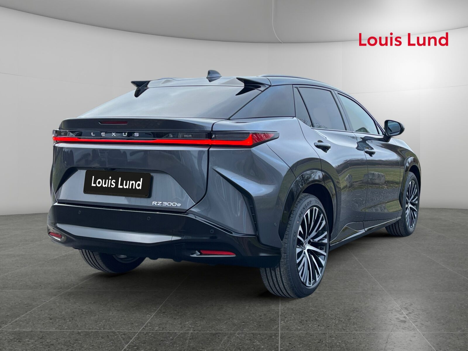 Grå Lexus RZ fra 2026
