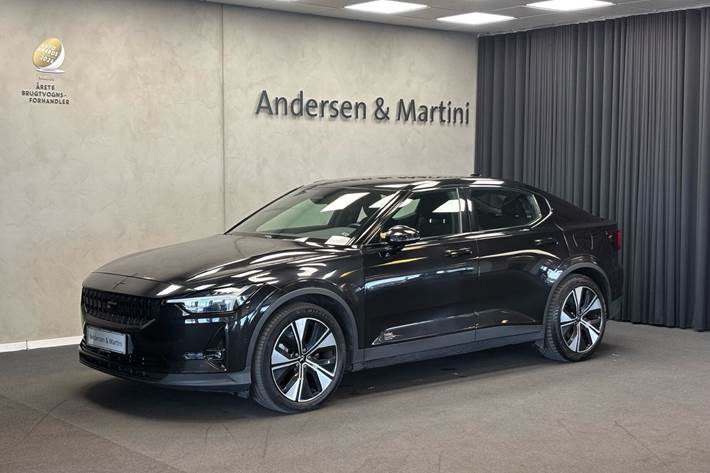Sort Polestar 2 fra 2023