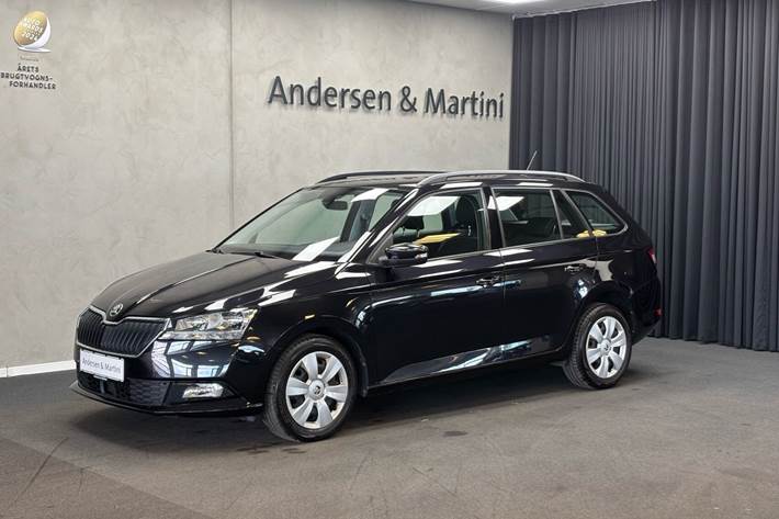 Sort Skoda Fabia fra 2020