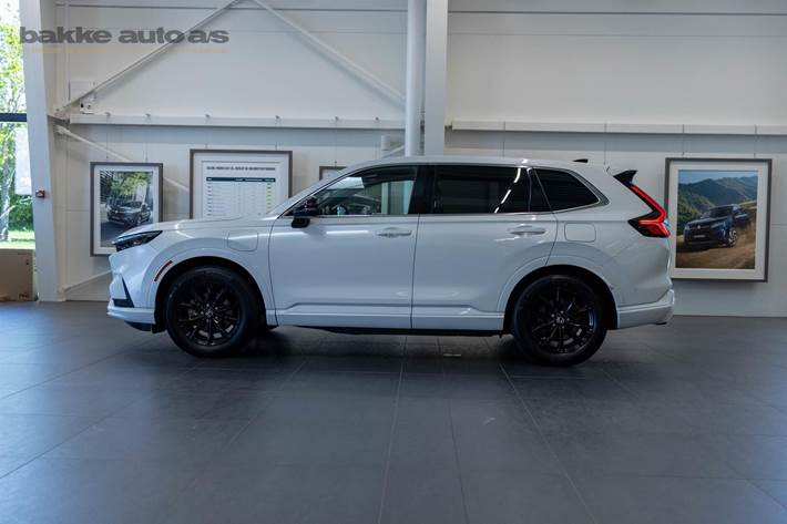 Hvid Honda CR-V fra 2025