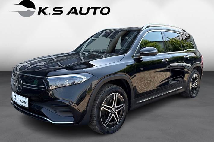 Sort Mercedes EQB300 fra 2023