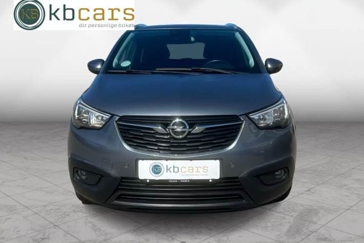 Grå Opel Crossland X fra 2018
