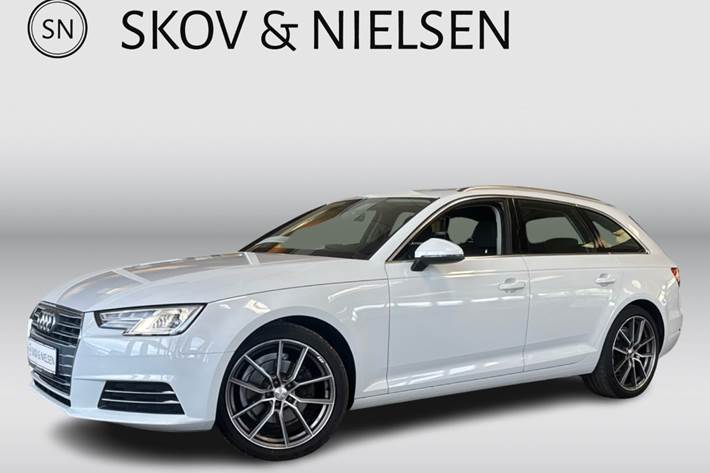 Hvid Audi A4 fra 2018