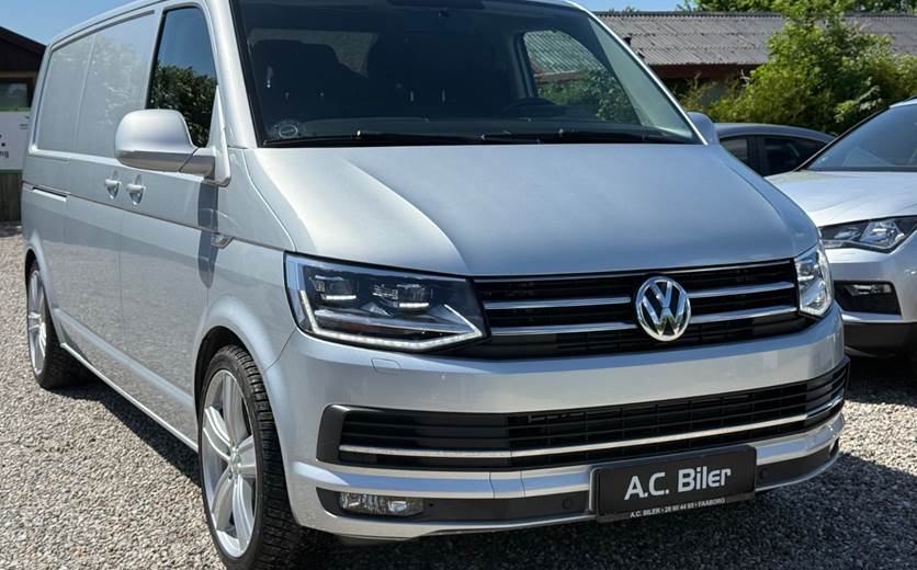 VW Transporter 2,0 TDi 180 Kassevogn DSG lang