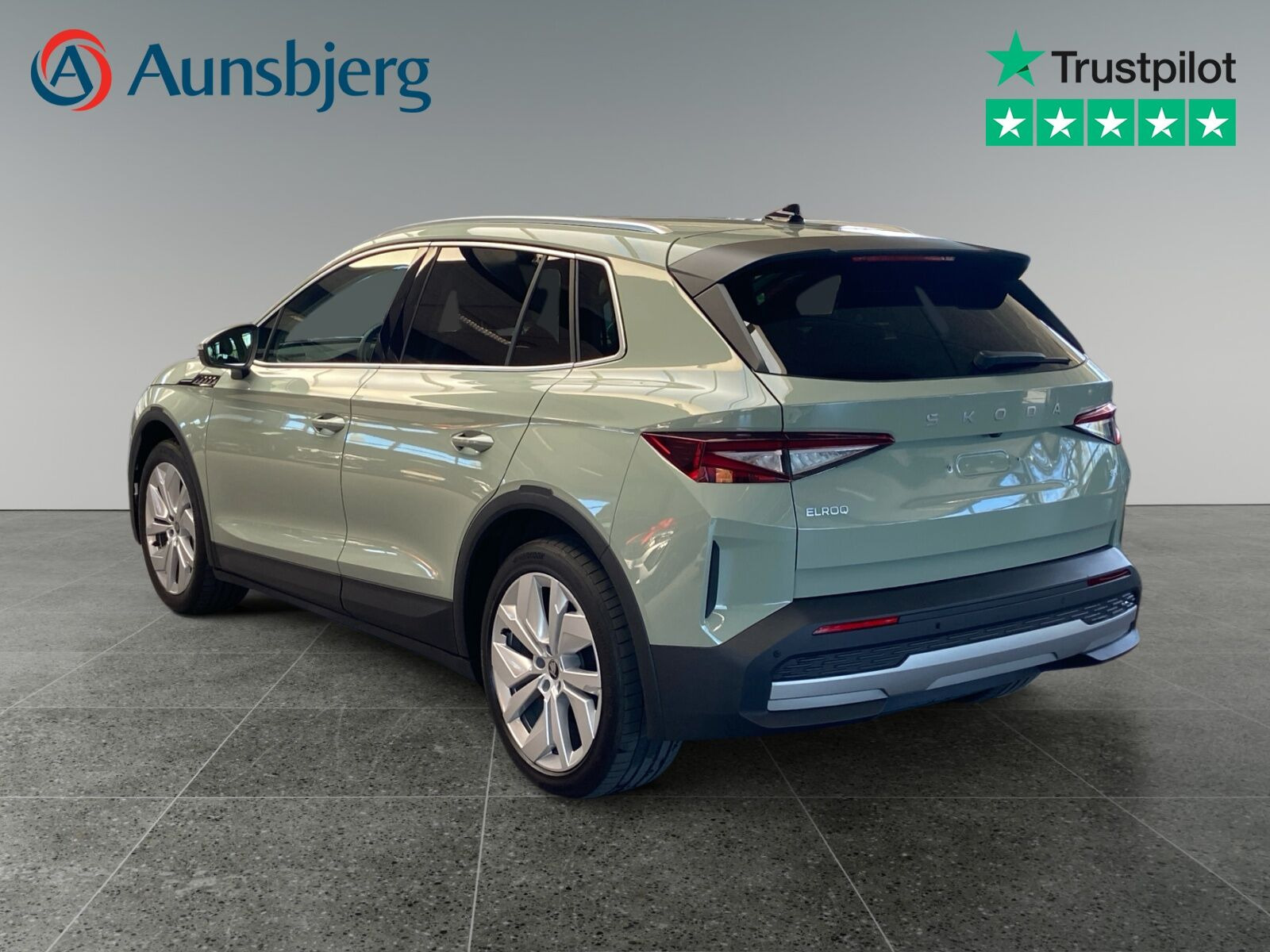 Grøn Skoda Elroq fra 2025