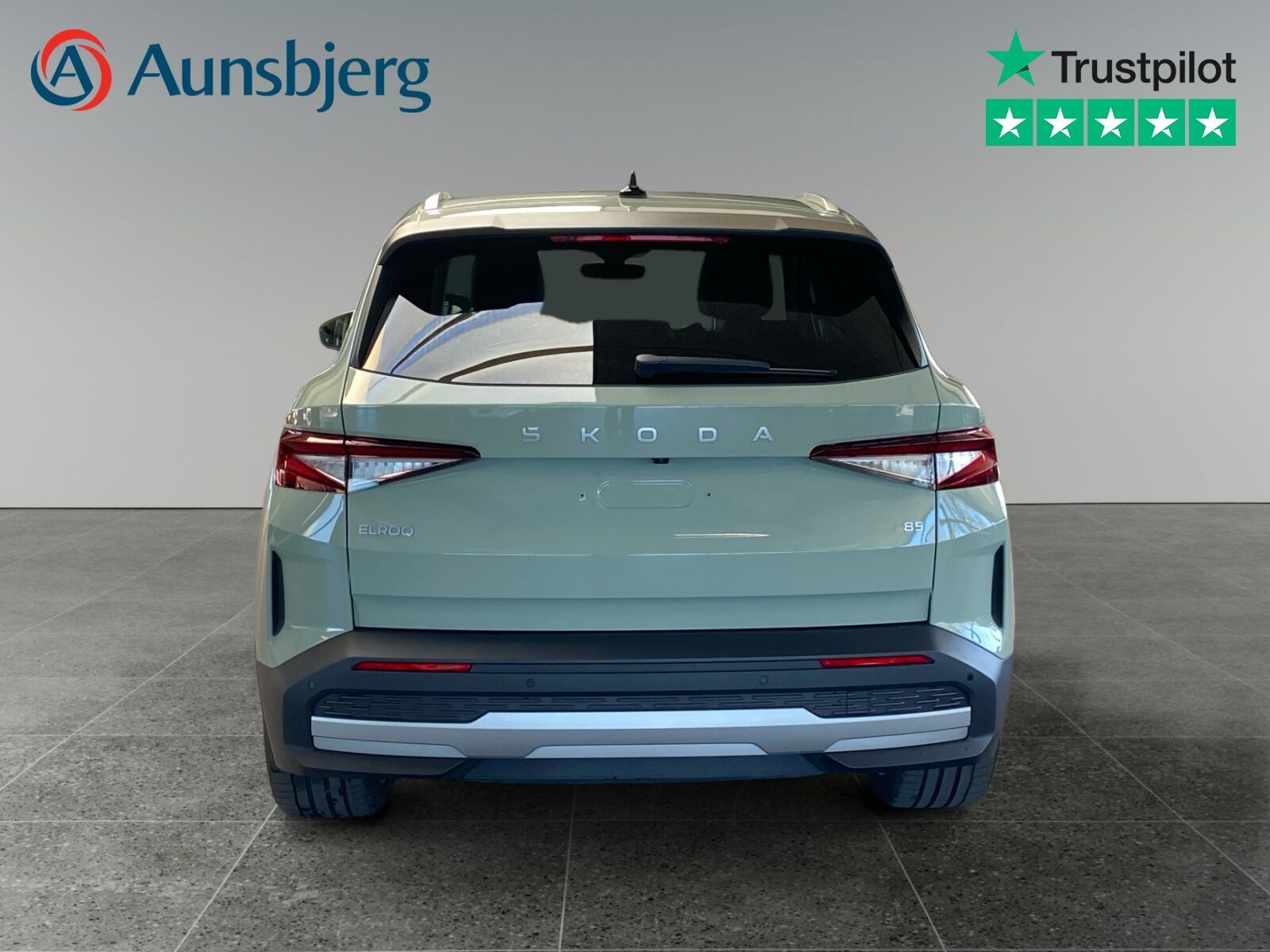 Grøn Skoda Elroq fra 2025