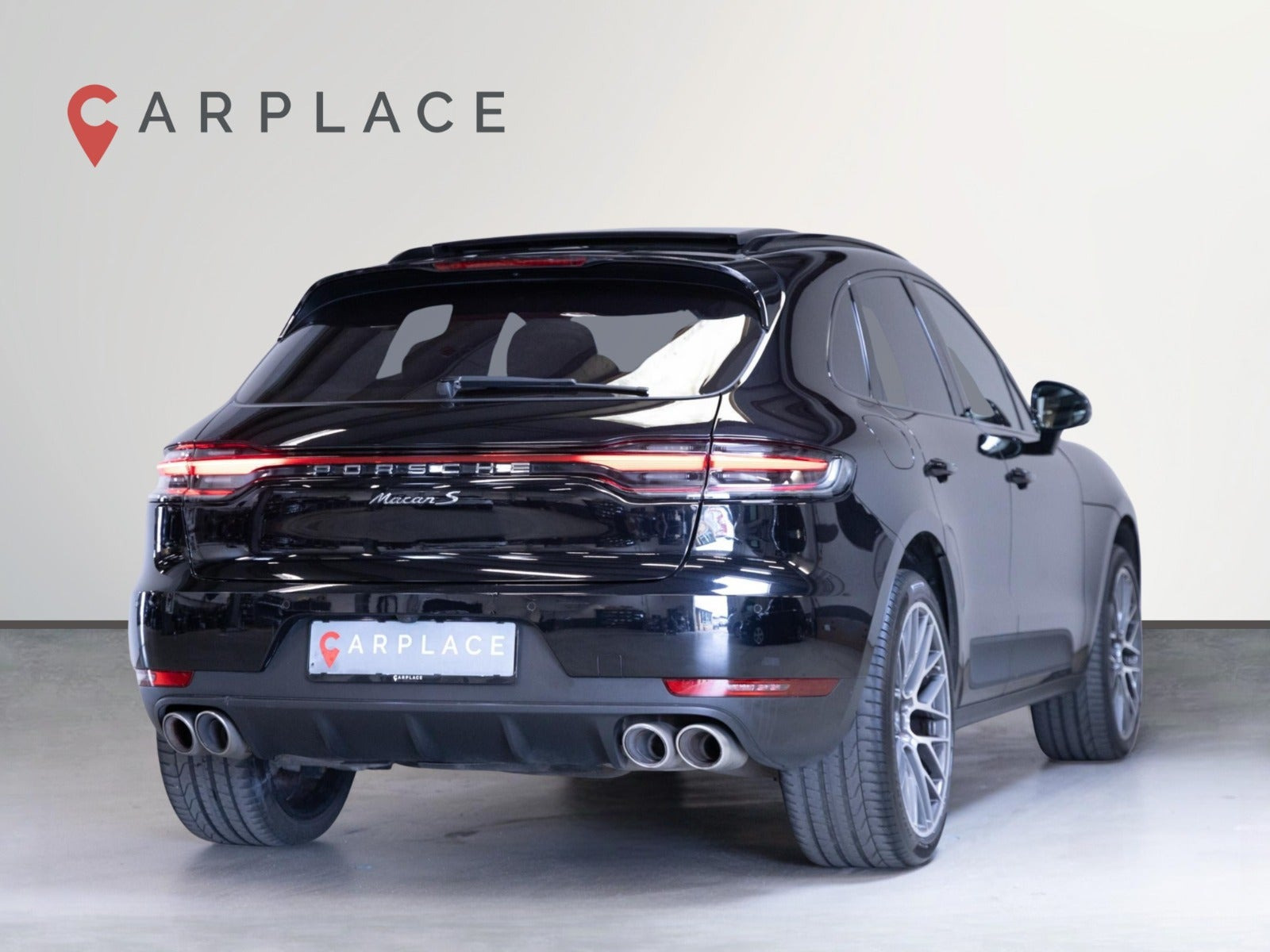 Sort Porsche Macan S fra 2021