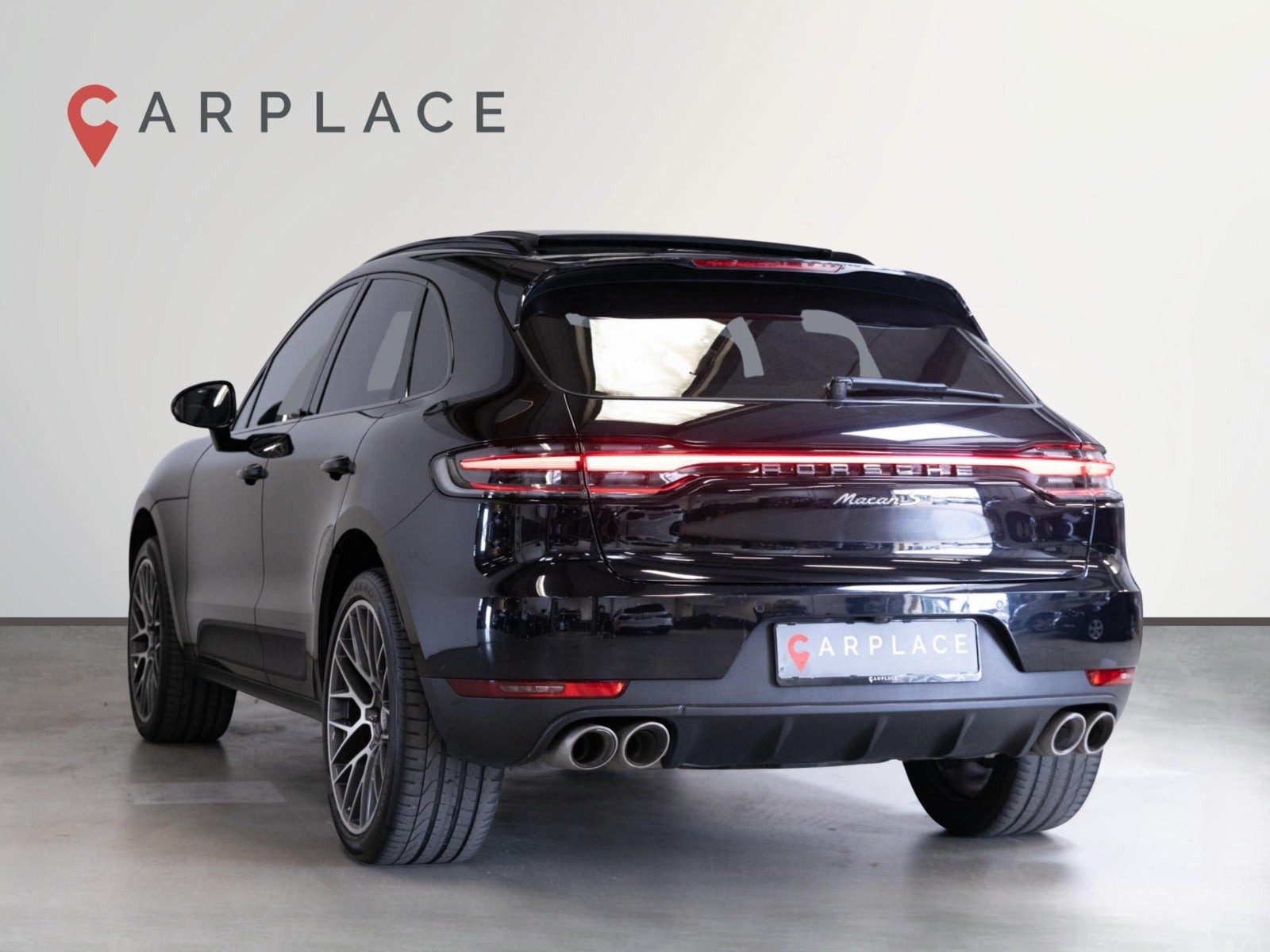 Sort Porsche Macan S fra 2021