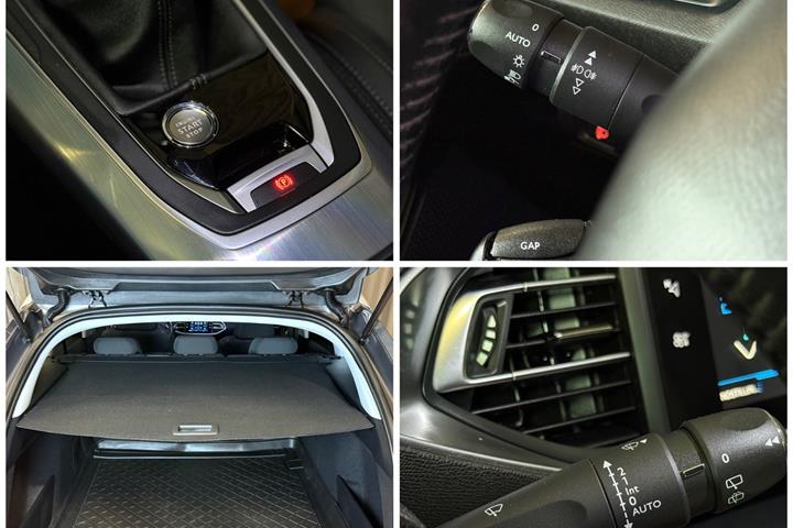 Grå Peugeot 308 fra 2021