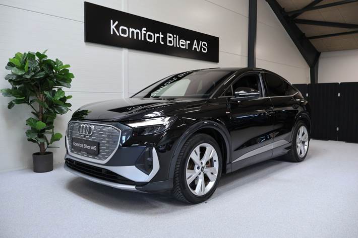Sort Audi Q4 e-tron fra 2022