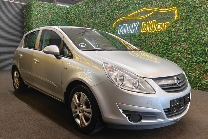 undefined Opel Corsa fra 2008 set udefra