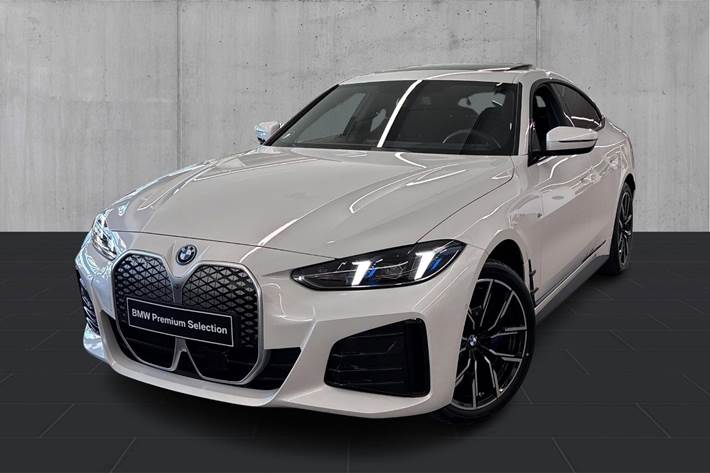 Hvid BMW i4 fra 2025