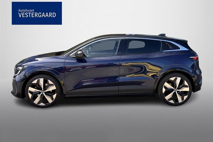 Blå Renault Megane E-Tech fra 2022