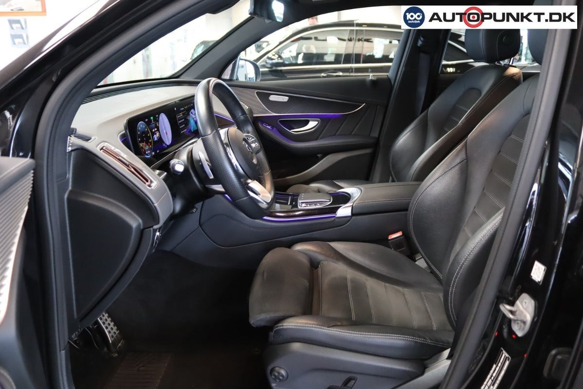 Sort Mercedes EQC400 fra 2020