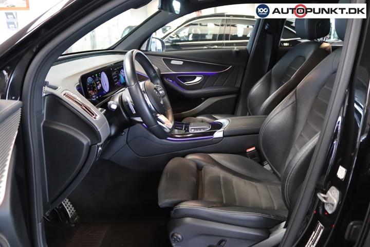 Sort Mercedes EQC400 fra 2020