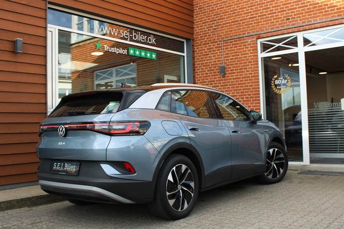 Blå VW ID.4 fra 2022