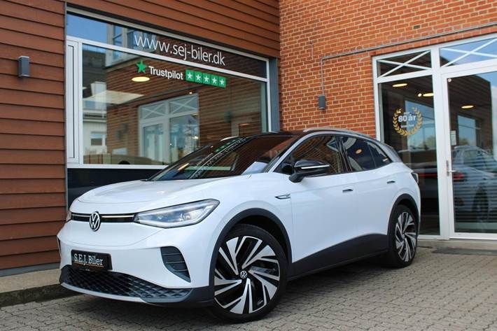 Hvid VW ID.4 fra 2021