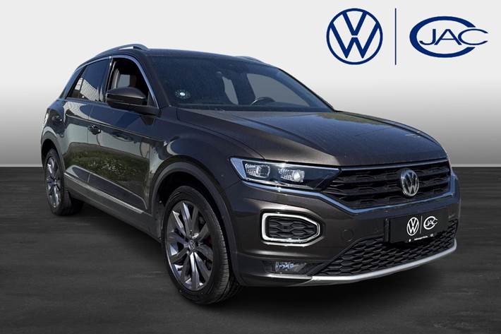 Brun VW T-Roc fra 2019