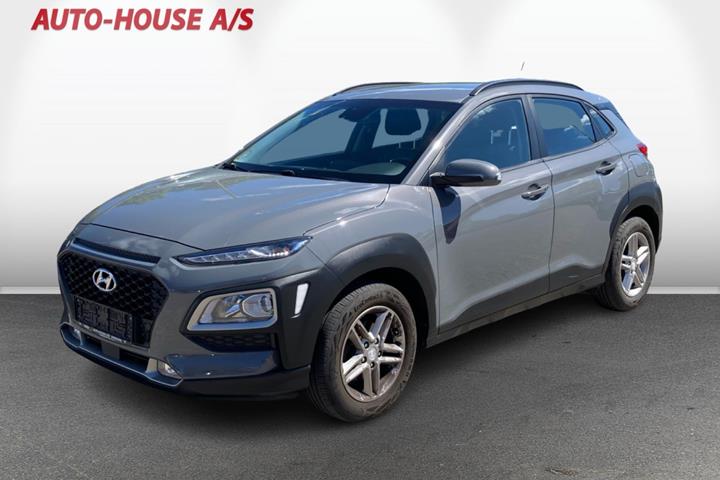 Grå Hyundai Kona fra 2020 set udefra