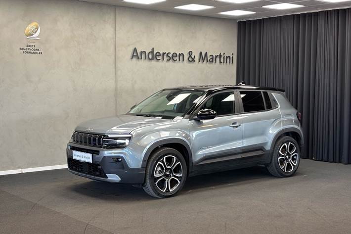 Grå Jeep Avenger fra 2023