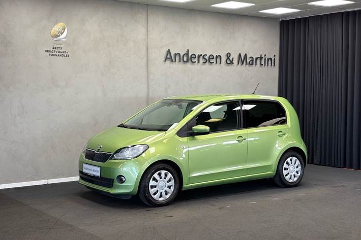 Grøn Skoda Citigo fra 2017