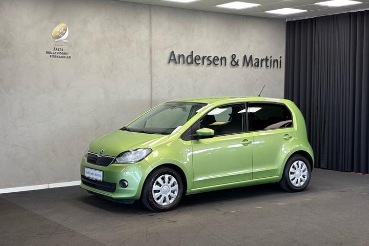 Grøn Skoda Citigo fra 2017