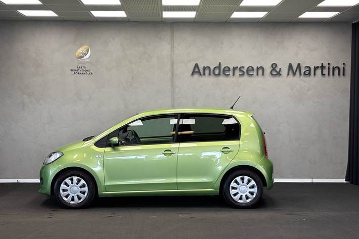 Grøn Skoda Citigo fra 2017