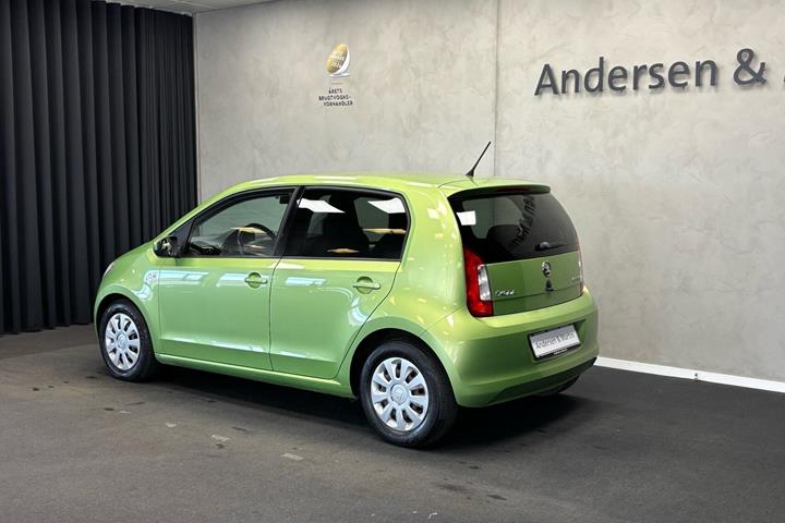 Grøn Skoda Citigo fra 2017